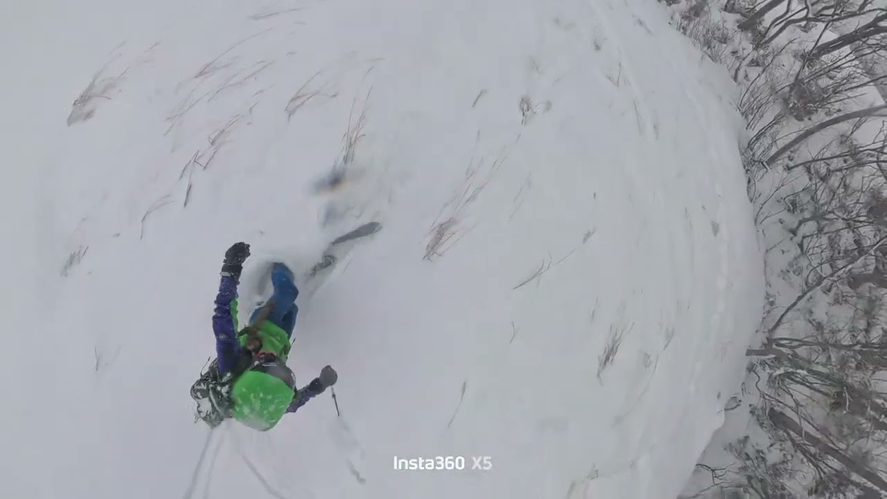 深入山⑪、待望の寒波到来#雪山#バックカントリー #テレマークスキー 