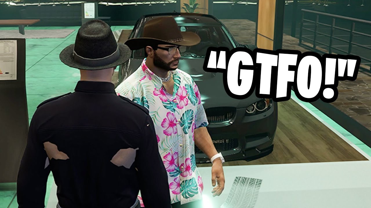 I Stole a Roleplayer's Virtual Job & Made him RAGE