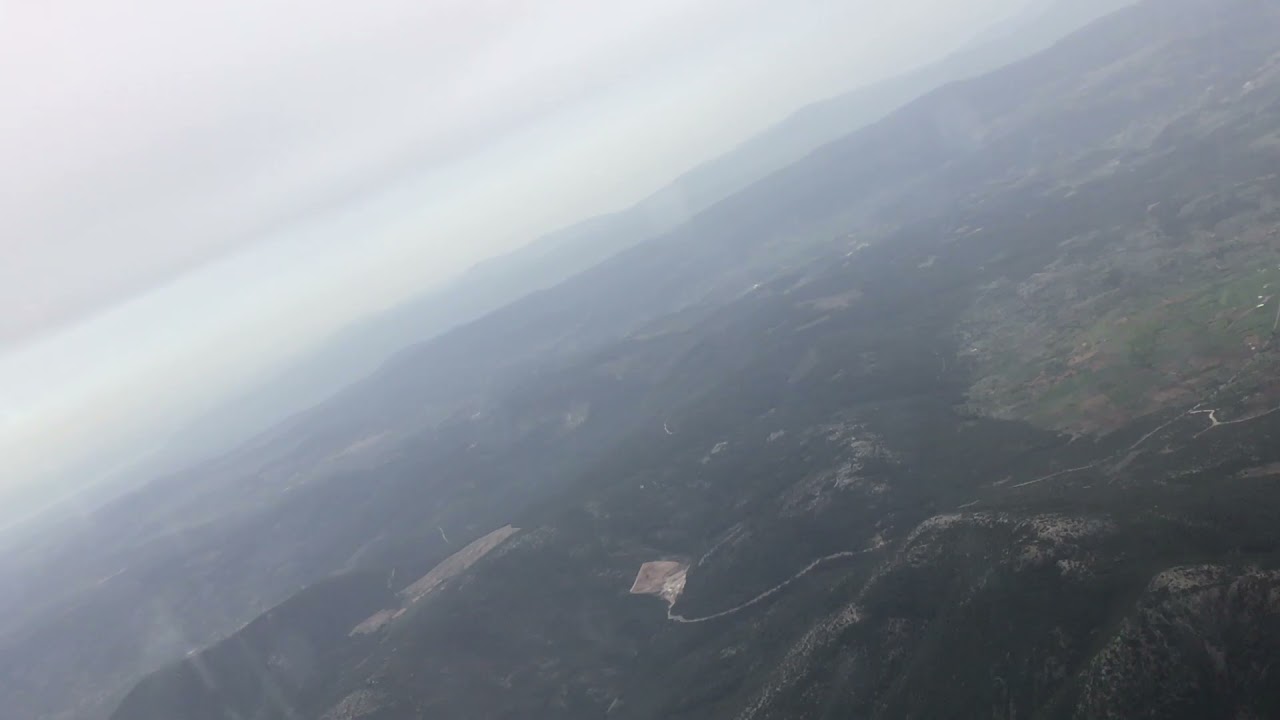 pilots eye view - full flight from Istanbul to Bodrum