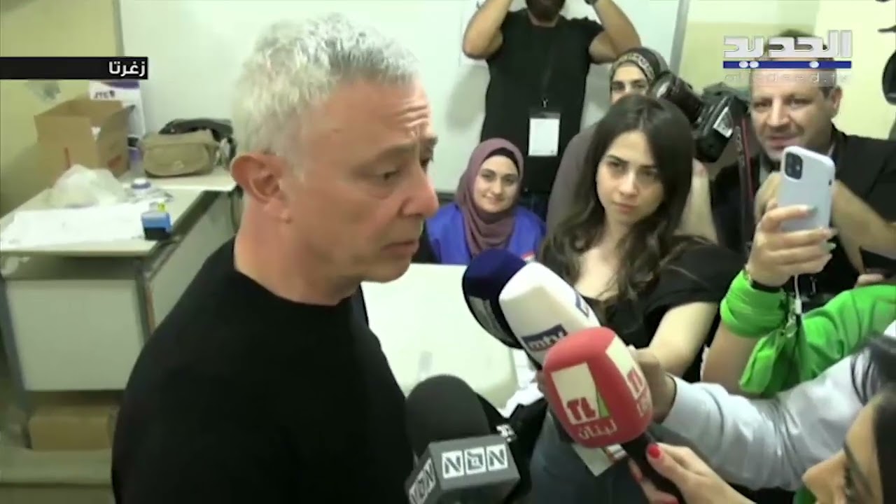 سليمان فرنجية ادلى بصوته في زغرتا: اليوم المعركة على المقاعد النيابية
