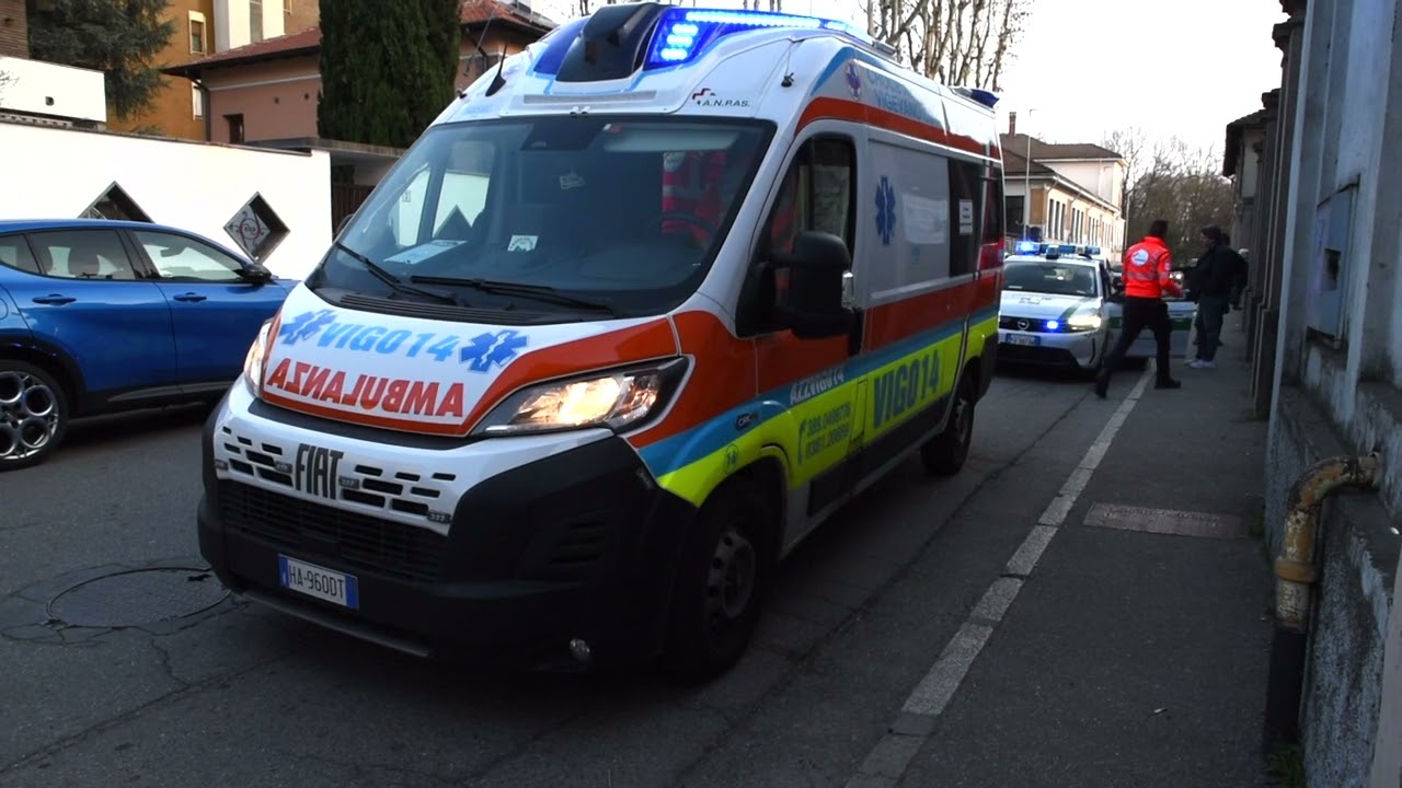Vigevano, incidente in via Berruti