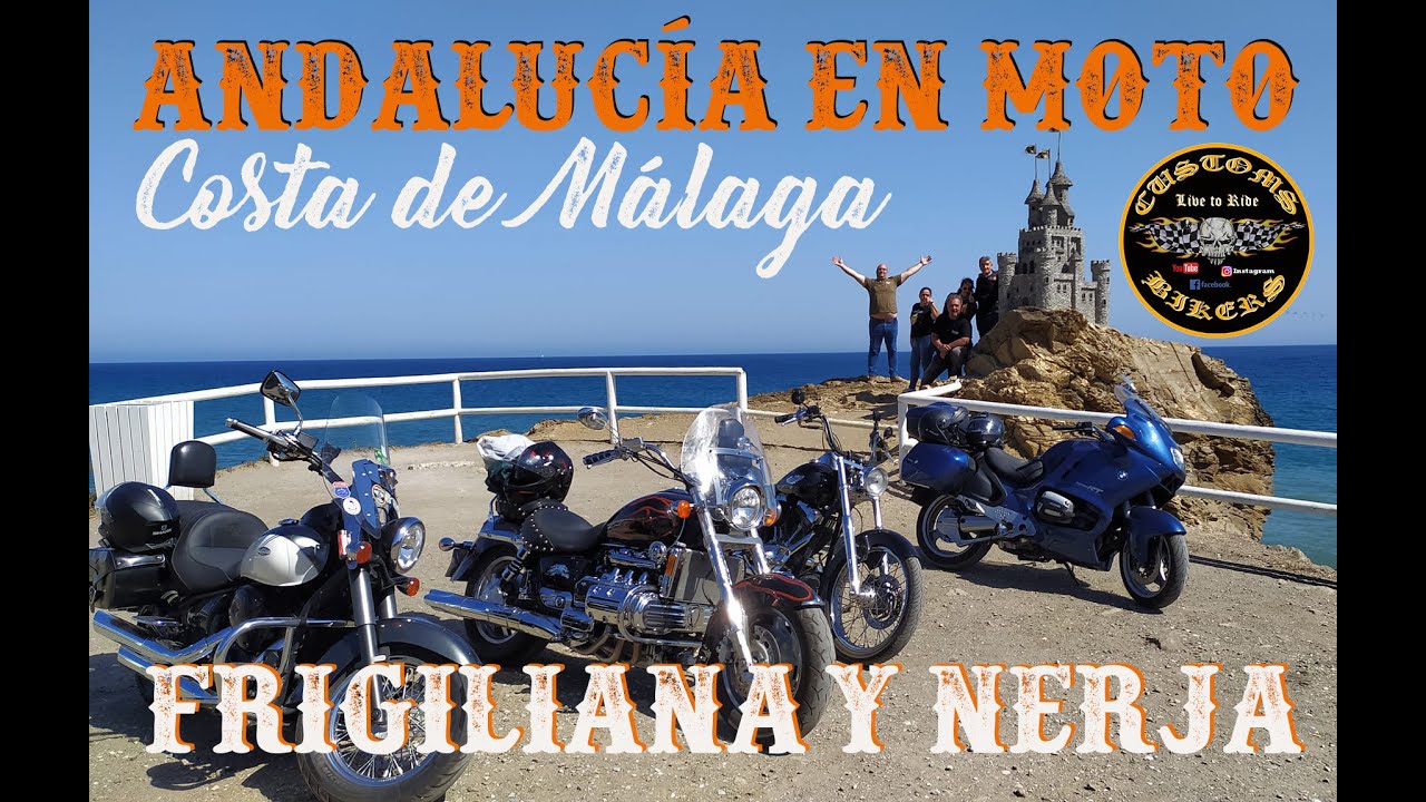 DESCUBRIR ANDALUCÍA EN MOTO: FRIGILIANA Y NERJA (RODANDO POR LA COSTA DE MÁLAGA)