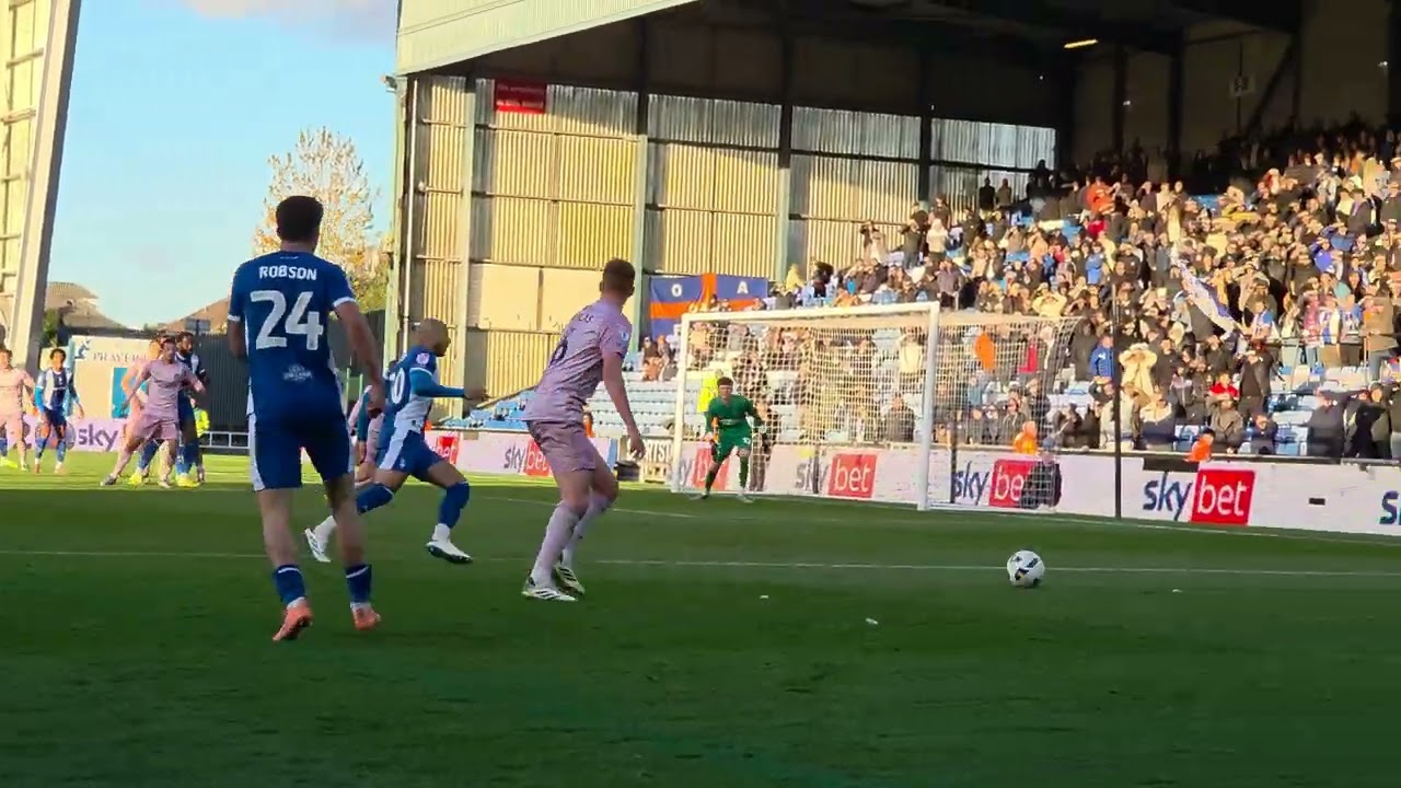 Joe Garner Equalises in the 95th Minute to make it Oldham Athletic 2 Vs Shrewsbury Town 2 25/10/2025