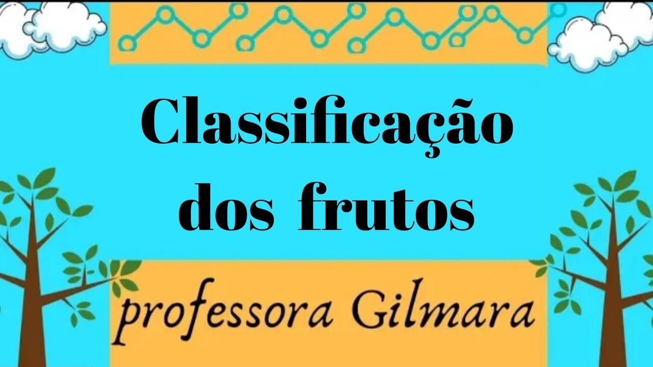 CLASSIFICAÇÃO DOS FRUTOS - Professora Gilmara Matias