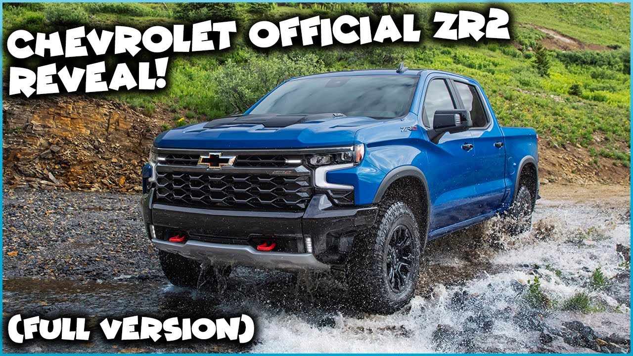 2022 Chevrolet Silverado ZR2 Official Reveal (full length)