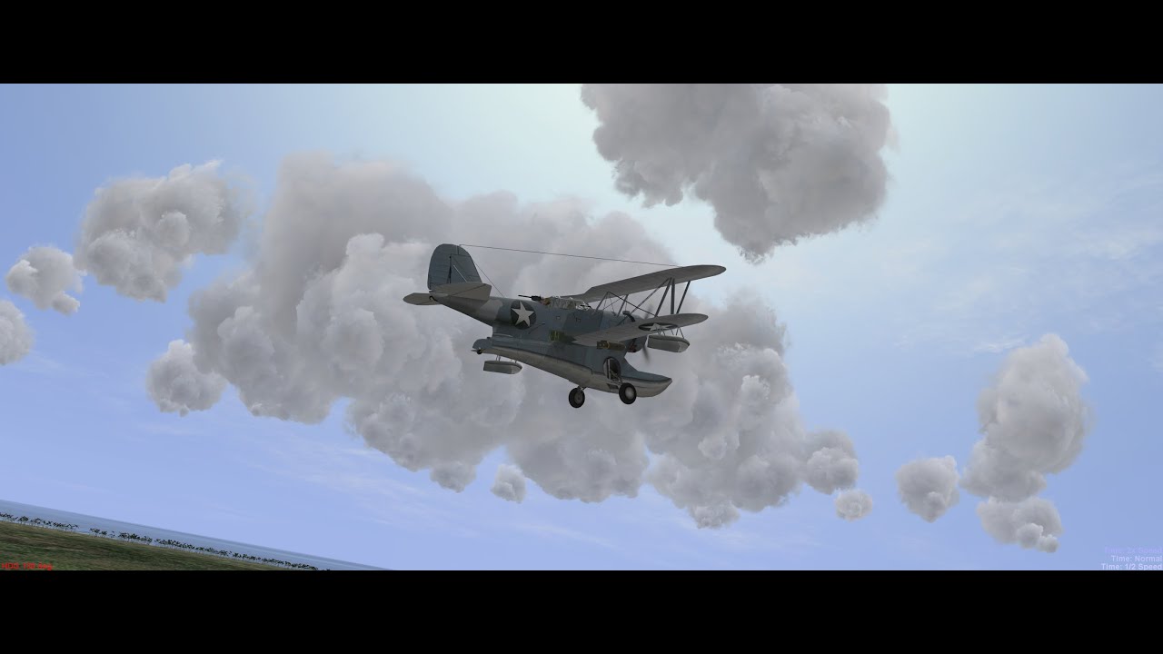IL2 1946  Amphibious Grumman Duck +Woodlark and Trobiand Islands