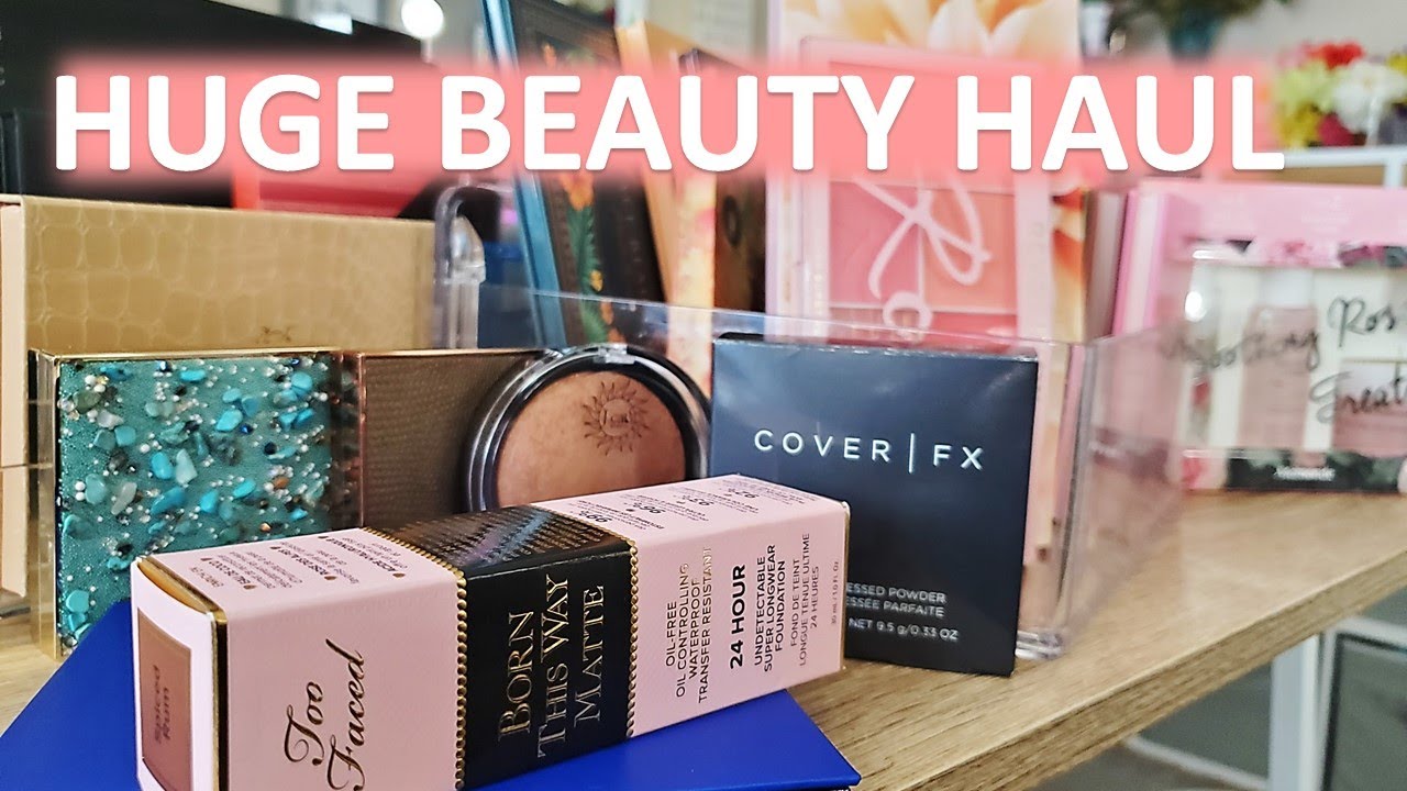 HUGE HAUL!!! Grab a SNACK!  Ulta / Sephora / Indie Brands & More