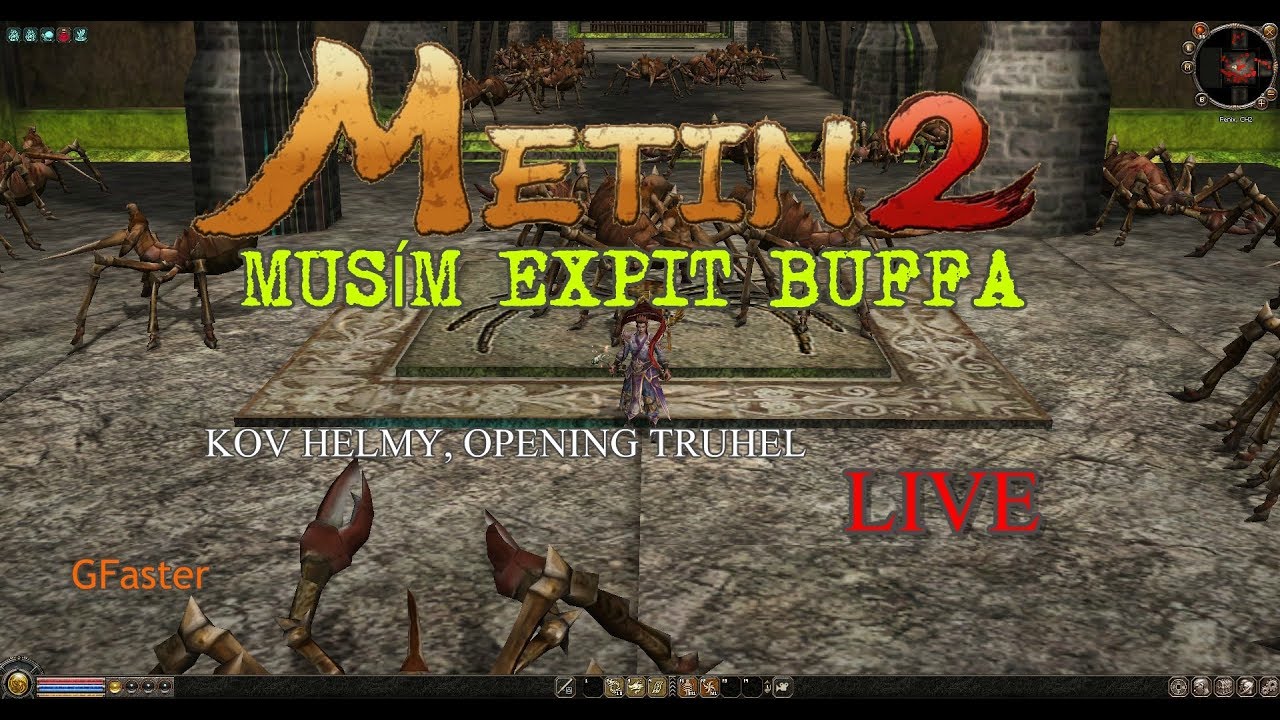 🔴METIN2 - PŘEDĚLAL JSEM HEALERA = VZHŮRU NA LV 100