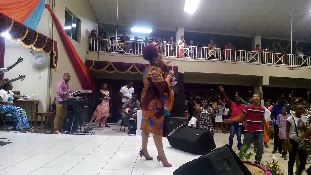 Evg. Marvia Providence @ Worship Beyond the Veil - Eastwood Park NTCOG, JA. Fri June 3, 2016. 1of4