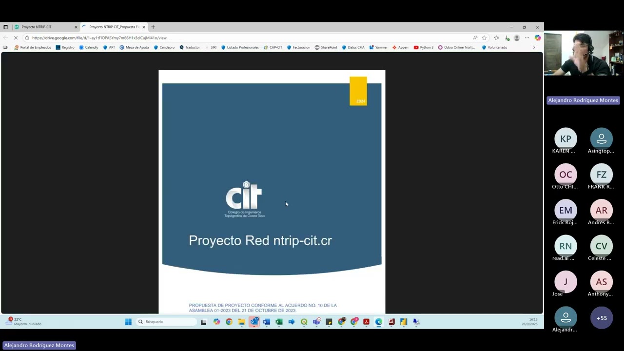 Webinar Proyecto NTRIP CIT