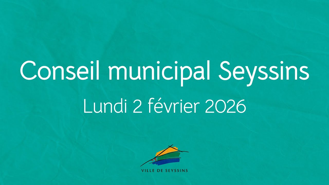 Conseil municipal du 2 février 2026