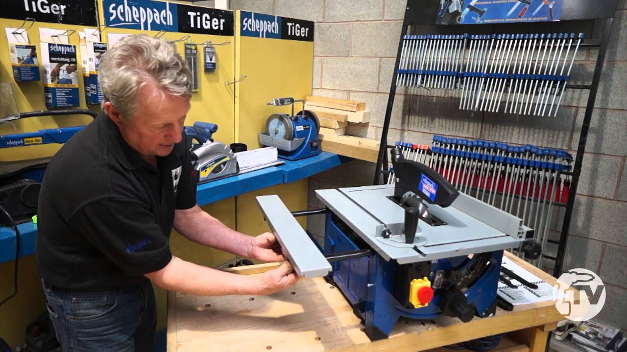 Настольная пила Scheppach HS80 — обзор Toolstop