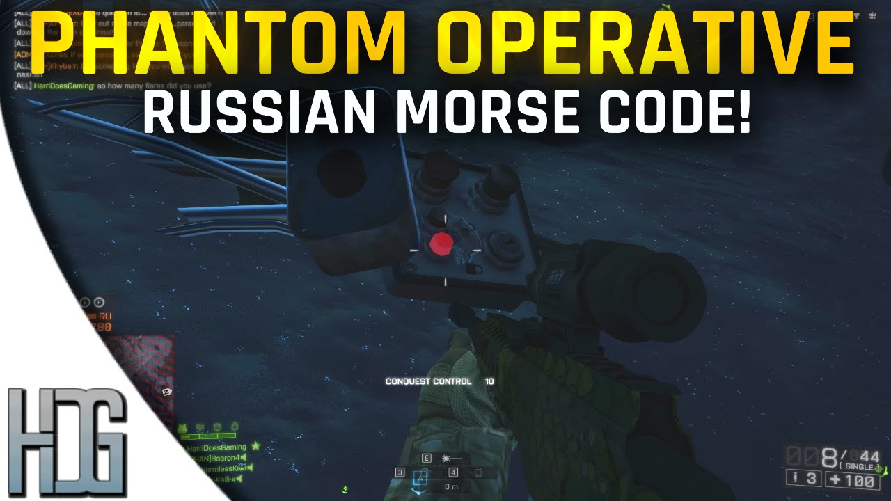 Phantom Operative Morse Code Discovered! Final Stand Gameplay & Easter Eggs - Battlefield 4 (BF4)
