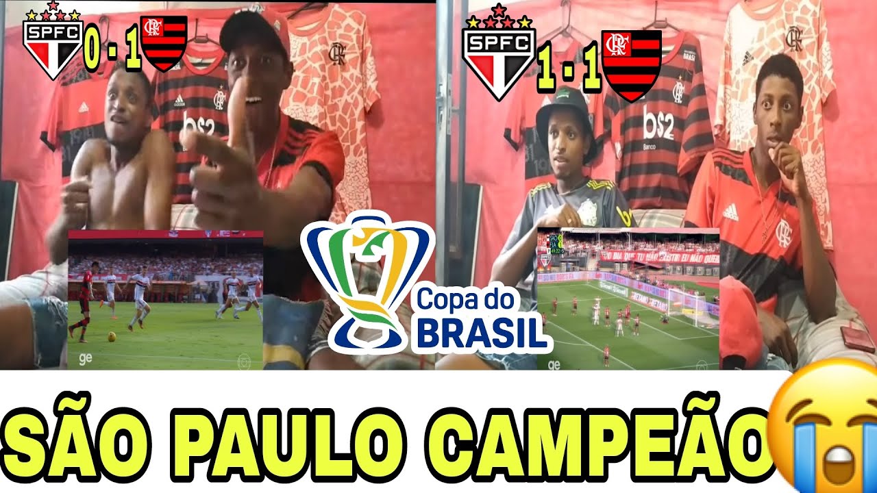 REACT - SÃO PAULO 1 X 1 FLAMENGO ( SÃO PAULO CAMPEÃO)