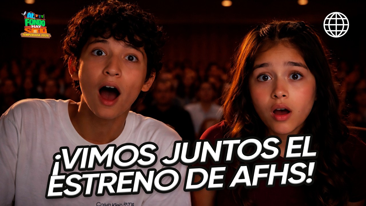 👀 El elenco de AFHS vio el primer capítulo juntos 😱 | #ContenidoExclusivoAFHS