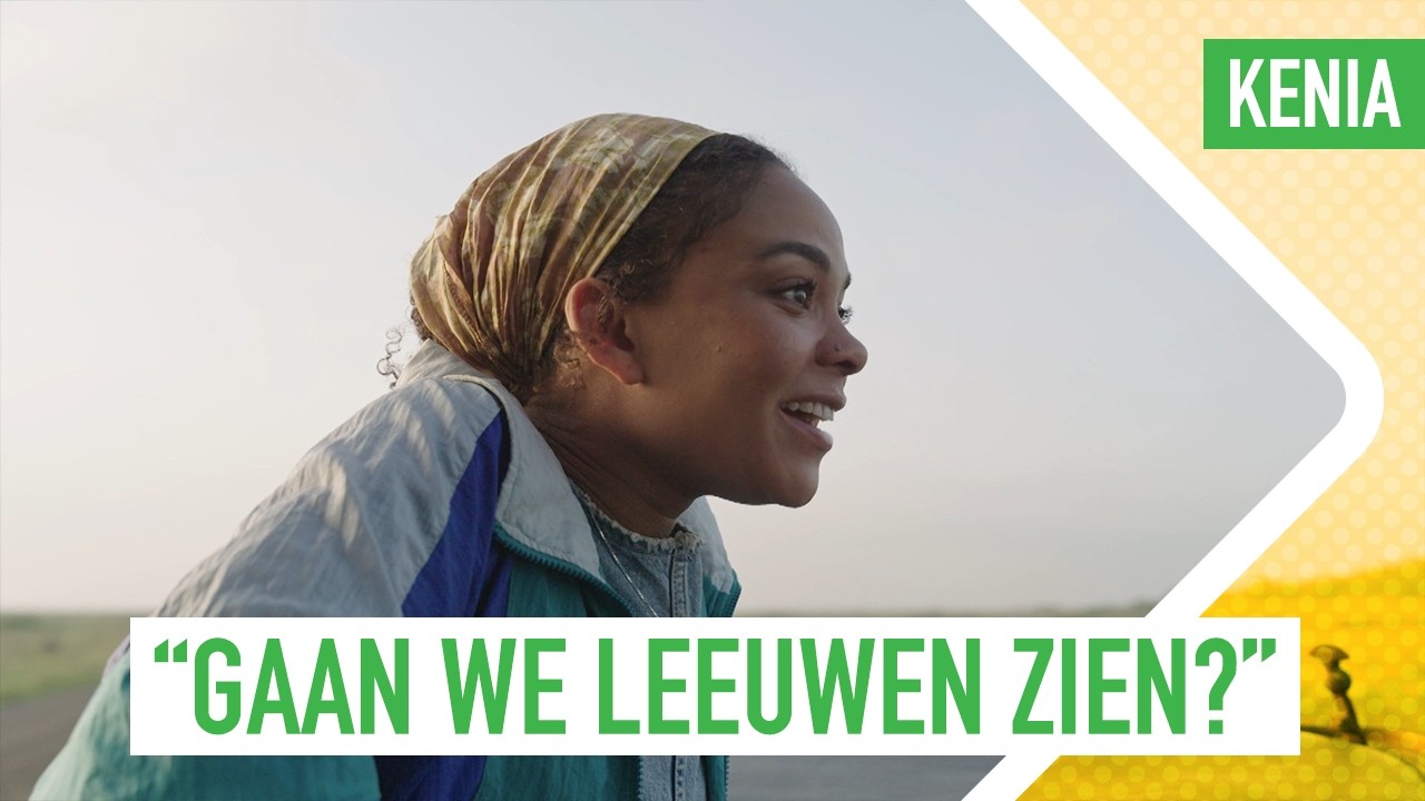 DZIFA KUSENUH op safari in KENIA | 3 OP REIS