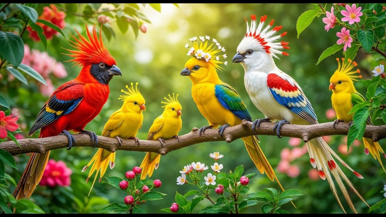 Bird Sounds in Nature — Calm Mind, Stress relief, Soul healing, Clear Your Mind, Soothe Mood