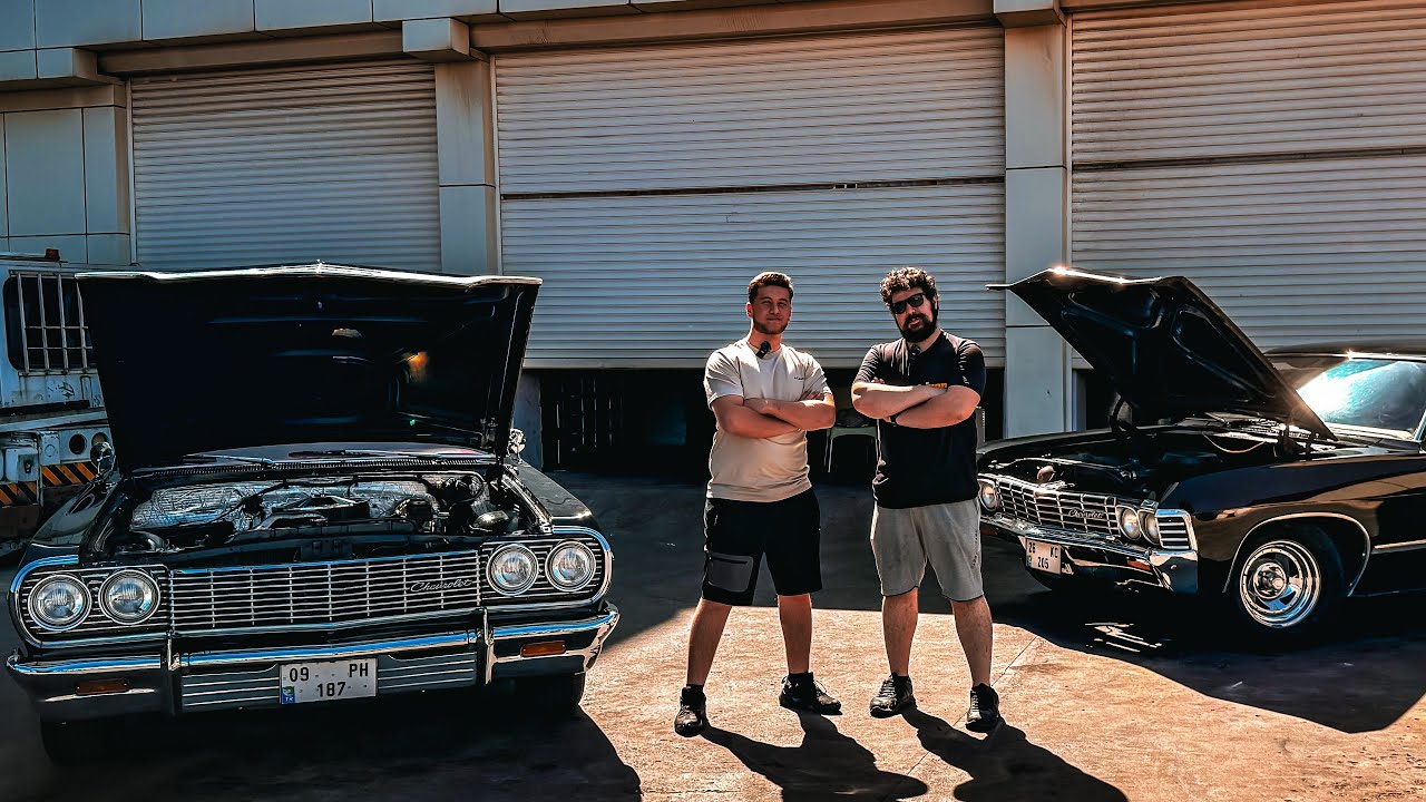 V8 motorlu, otomatik ve Direksiz 64 Model İmpala ile Bir Gün | 1964 Chevrolet İmpala
