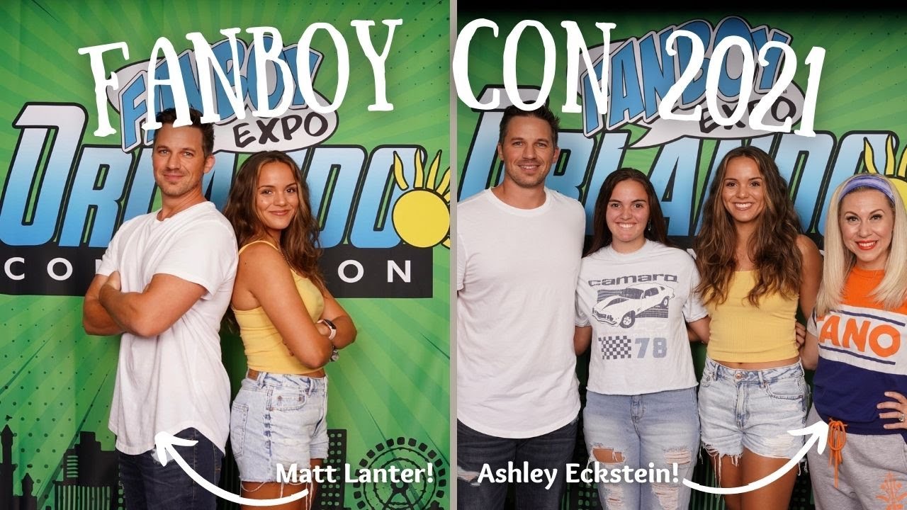 Meeting Matt Lanter, Ashley Eckstein, and more at FanBoy Con 2021 | story time