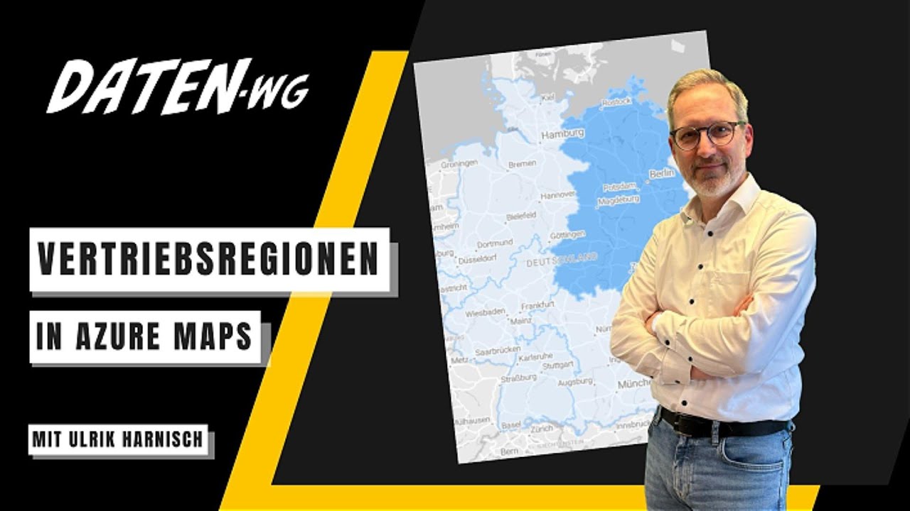 Power BI: (Vertriebs-) Regionen in Azure Maps
