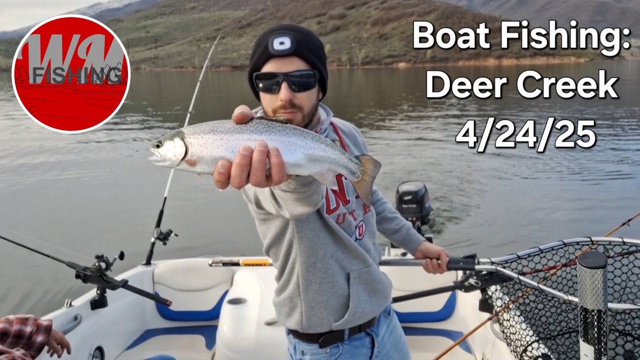 Hot Fishing for Rainbows at Deer Creek