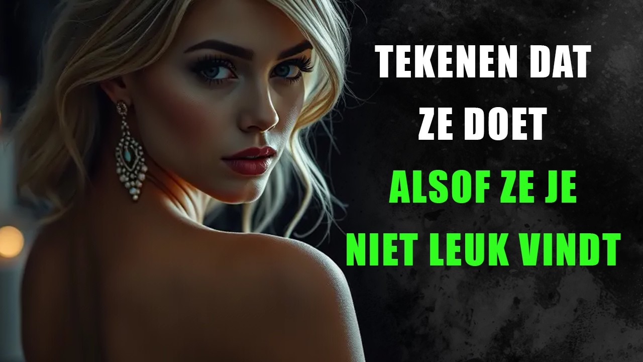Verborgen signalen dat ze doet alsof ze je niet leuk vindt: 9 waarheden voor mannen