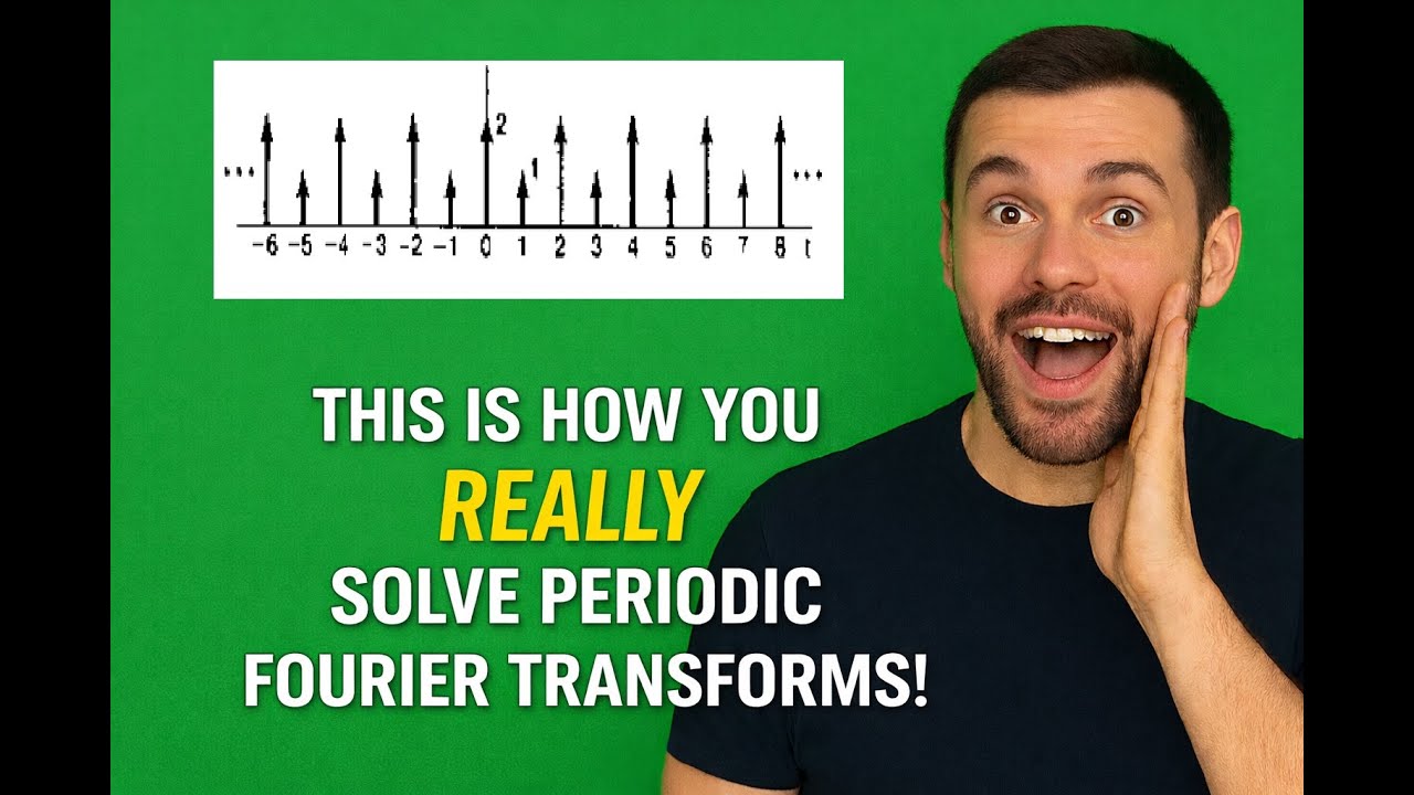 Signals and Systems |Fourier Transform of Periodic Signals in the Time domain |Step-by-Step Solution
