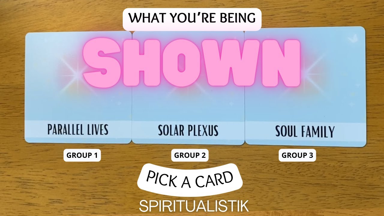 What Are You Being Shown By The Universe? 💖✨ PICK A CARD ✨💖