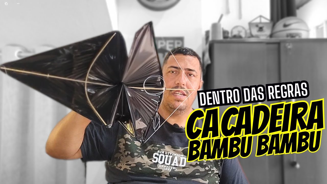 COMO FAZER A PIPA CAÇADEIRA - DICAS PARA ARRUMAR E MEDIDAS 62 E 60CM
