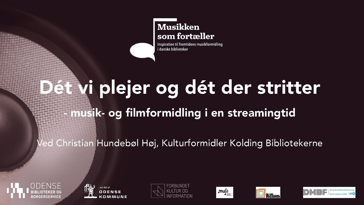'D&eacute;t vi plejer og d&eacute;t der stritter' ved Christian Hundeb&oslash;l H&oslash;j