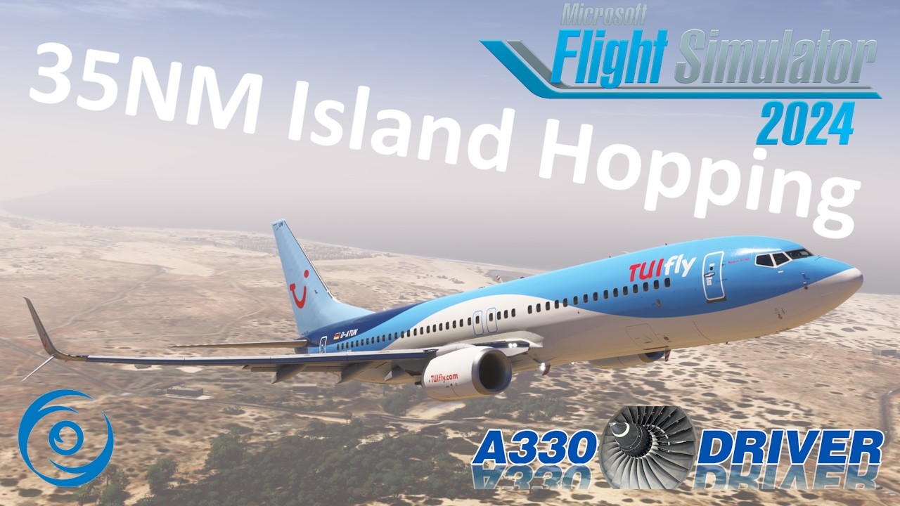 Island Hopping In A 737 | Boa Vista - Sal | TUI Real Ops | Real 737 Pilot