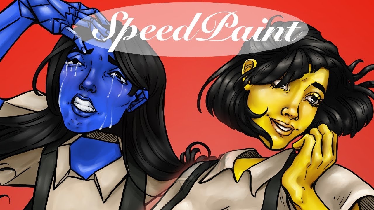 ENA splitting SPEEDPAINT