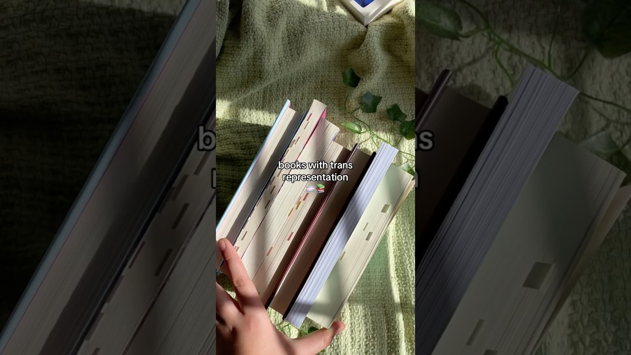 books with trans representation! 🏳️&zwj;⚧️📖 #books #booktok #booktube #reading #trending #lgbt #trans