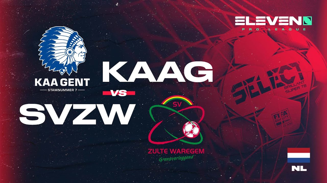 KAA Gent – SV Zulte Waregem hoogtepunten