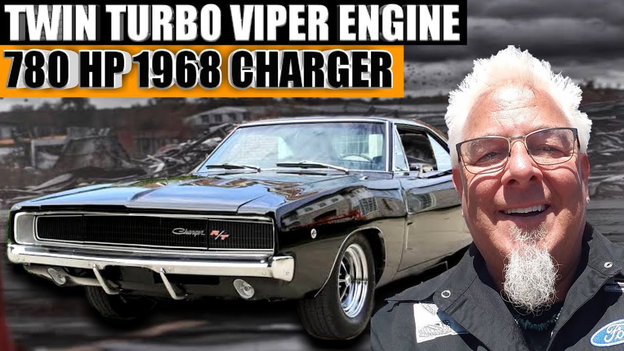 780 HP Twin Turbo 1968 Dodge Charger – Insane Viper V10 Swap