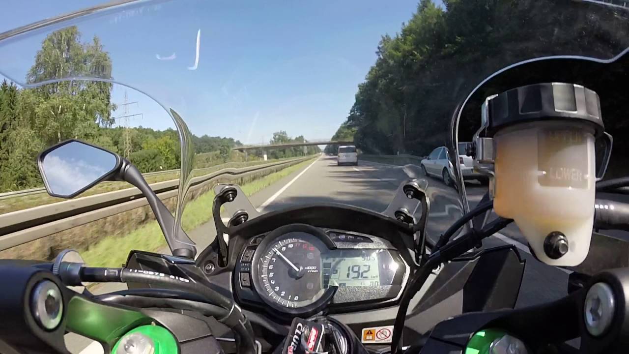 Kawasaki Z1000SX - Autobahnritt