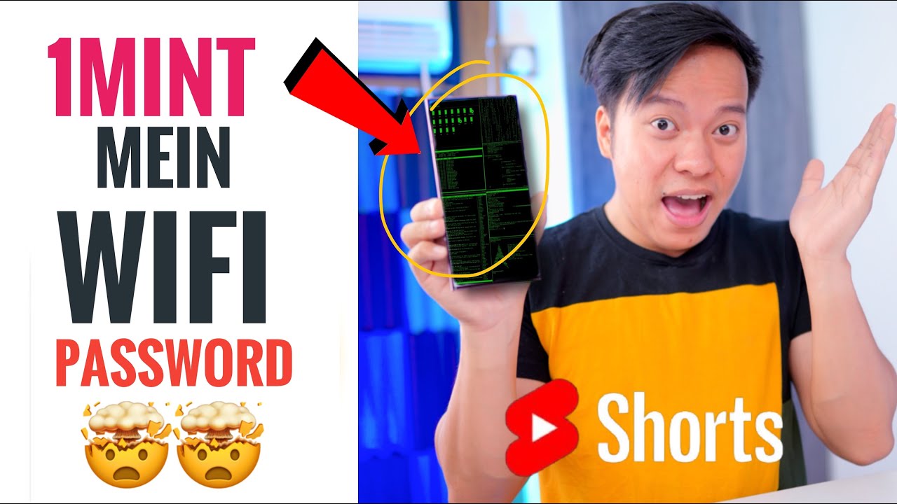 1 Minute में Mobile से WiFi Password देखे 😱😱 #Shorts #ManojSaru #learnwithfun