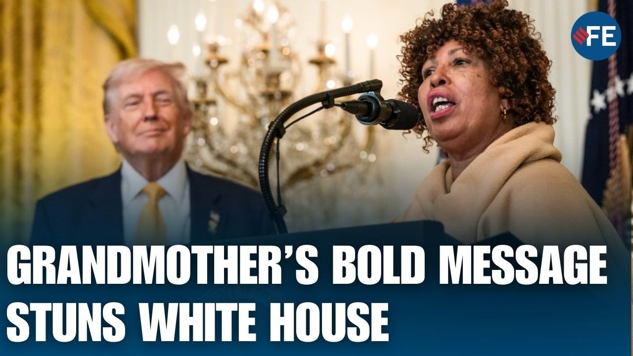 Emotional White House Moment as Grandmother Urges Critics to Let Trump Work | US News