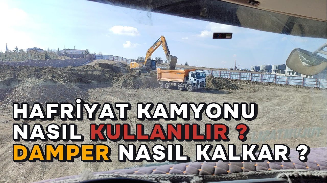 HARFİYAT KAMYONU TANITIMI | DAMPER KALDIRMA NASIL ÇALIŞIR | MANDALLI VİTES ANLATIMI FORD CARGO 4142