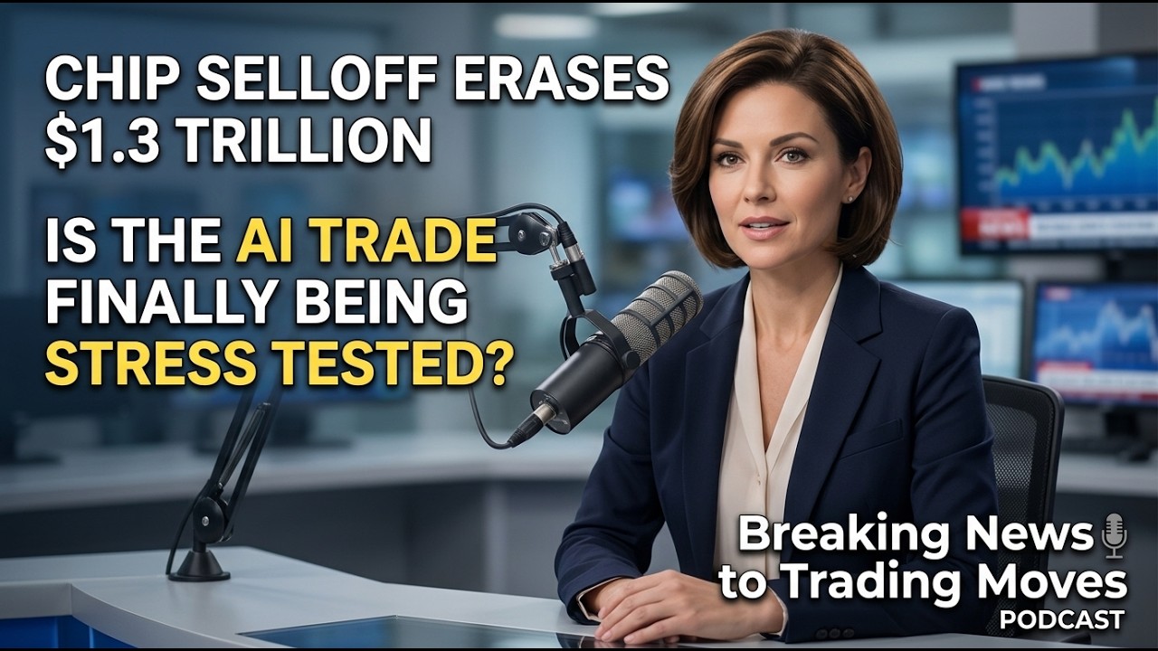 Chip selloff erases $1.3 trillion: is the AI trade finally being stress tested?