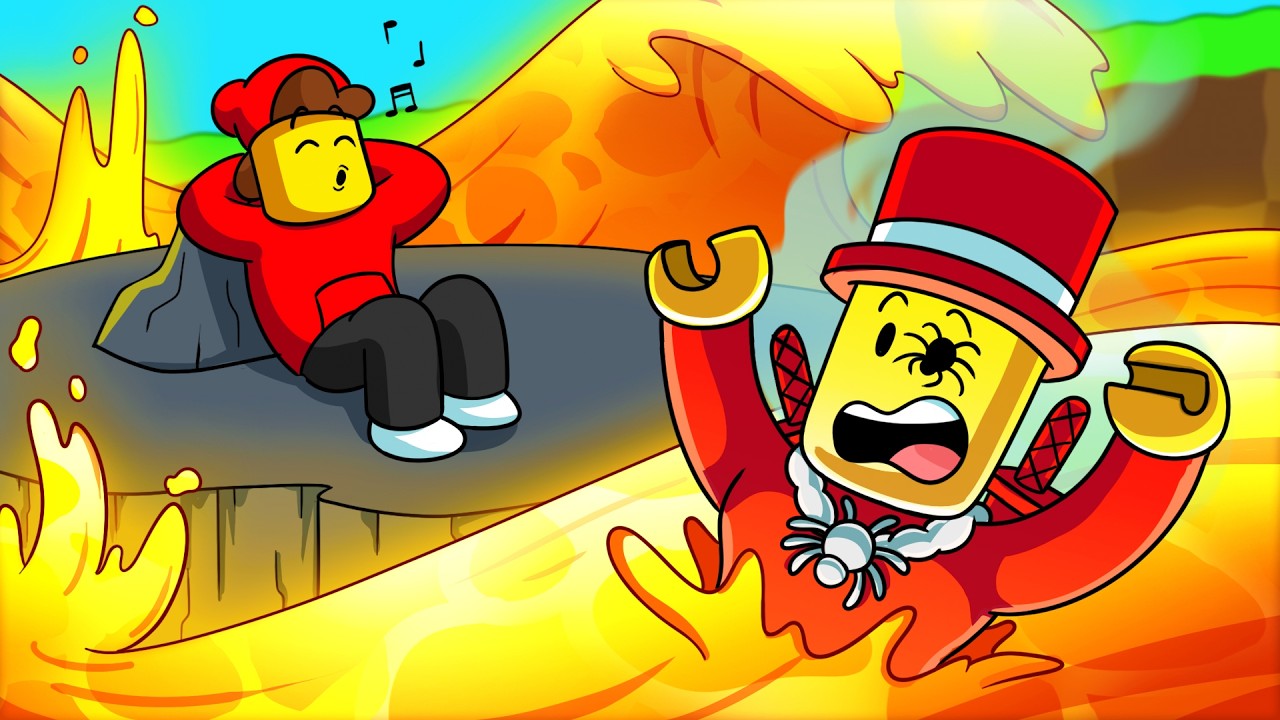 Surviving LAVA BRAINROT... (Cartoon Animation)