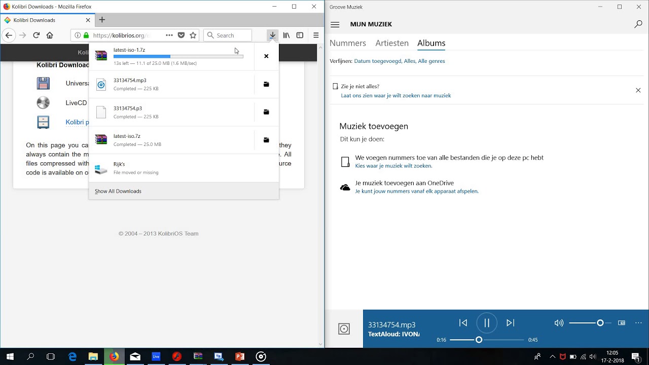 How long does it take? - Download Kolibri OS ISO