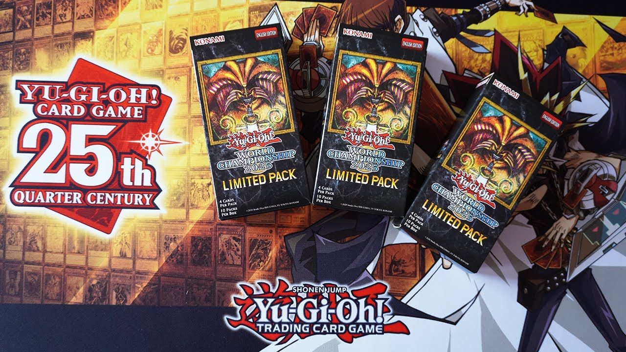 ОТКРЫТИЕ ТРЕХ НАБОРОВ ИЗ ЧЕМПИОНАТ МИРА YUGIOH!
