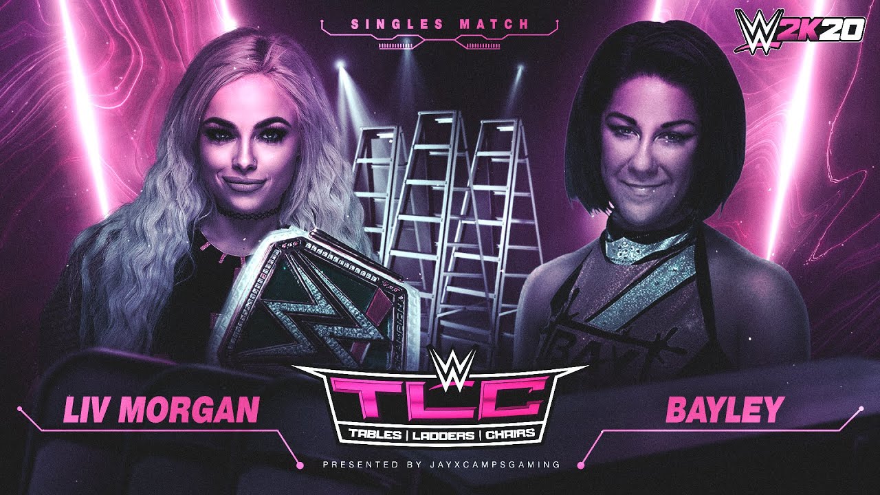 WWE 2K20 - TLC - Liv Morgan vs Bayley - Smackdown Women's Championship