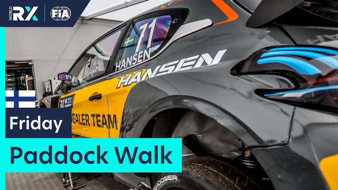 Friday Paddock Walk | World RX of Finland 2025