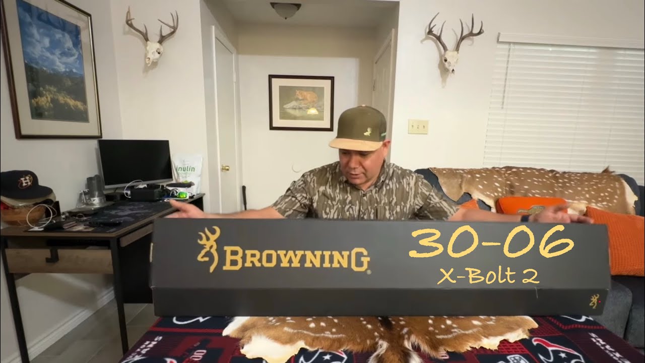 Browning X-Bolt 2 White Gold Medallion 30-06 in a Walnut Monte Carlo style stock
