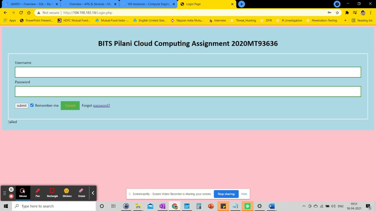 CC Assignment BITS Pilani