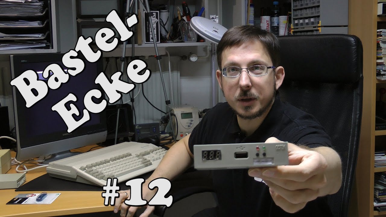Der Gotek-Floppy-Emulator als externes Amiga-Laufwerk (Bastel-Ecke)