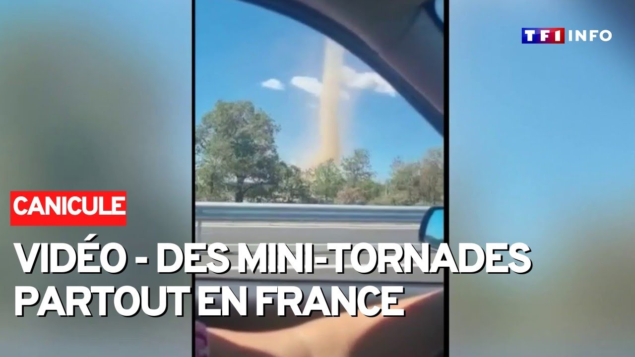 Des mini-tornades en série partout en France
