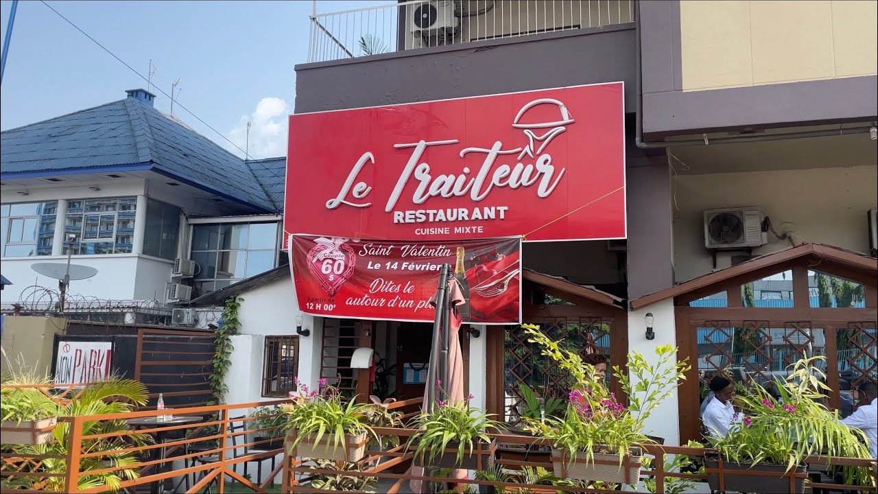 Kinshasa || Le Traiteur Restaurant